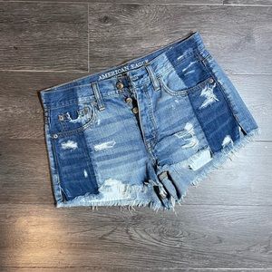 HIGH RISE JEAN SHORT